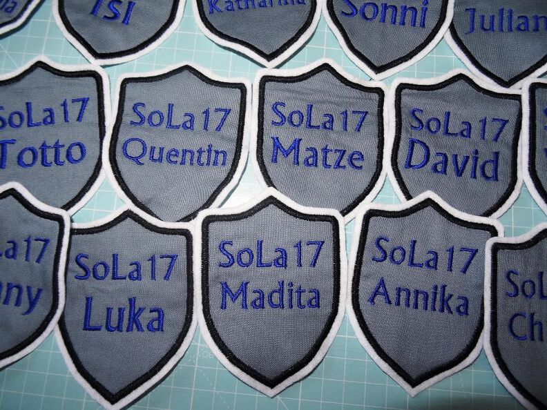 Stickdatei einfache Wappen in 5 Größen image number 6