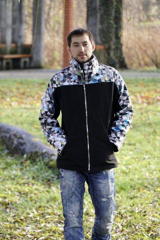 Softshelljacke Herren Schnittmuster Gr. XS-4XL - PEPE #85 image number 8