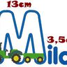 Stickdatei Traktor Alphabet 10cm 13cm + kl. Buchstaben thumbnail number 9