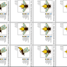 Stickdatei Biene bee thumbnail number 2