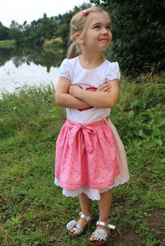 Dirndl "LONI" - Schnitt & E-Book, Gr 110-152 - Set aus Shirt, Rock & Schürze / Schnittmuster und Nähanleitung image number 3