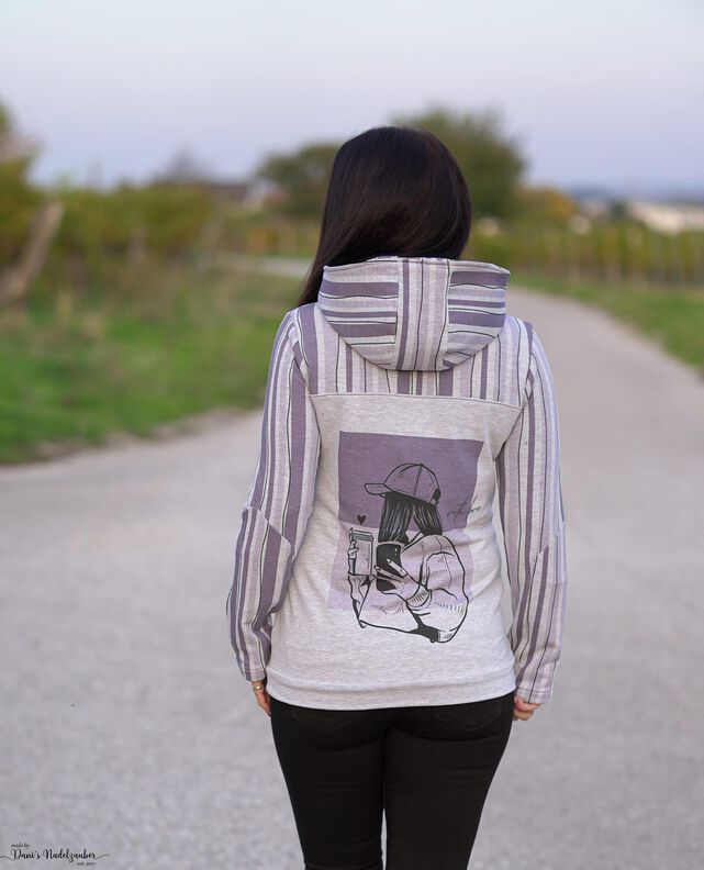 Hoodie Tessa Gr.32-54 inkl. Ebenen und Beamerdatei image number 6