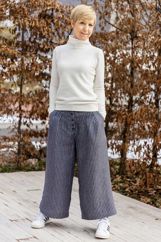 Hosenrock (34-48) Jojoba Culotte Damen Schnittmuster image number 2