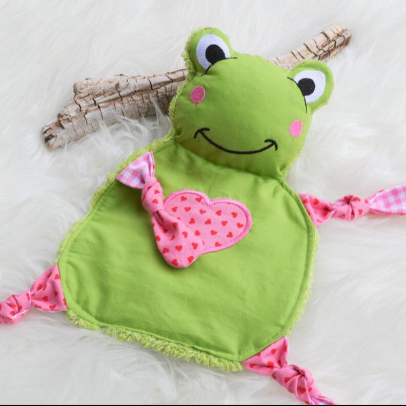 Stickdatei Frosch ITH Kuscheltier  image number 1