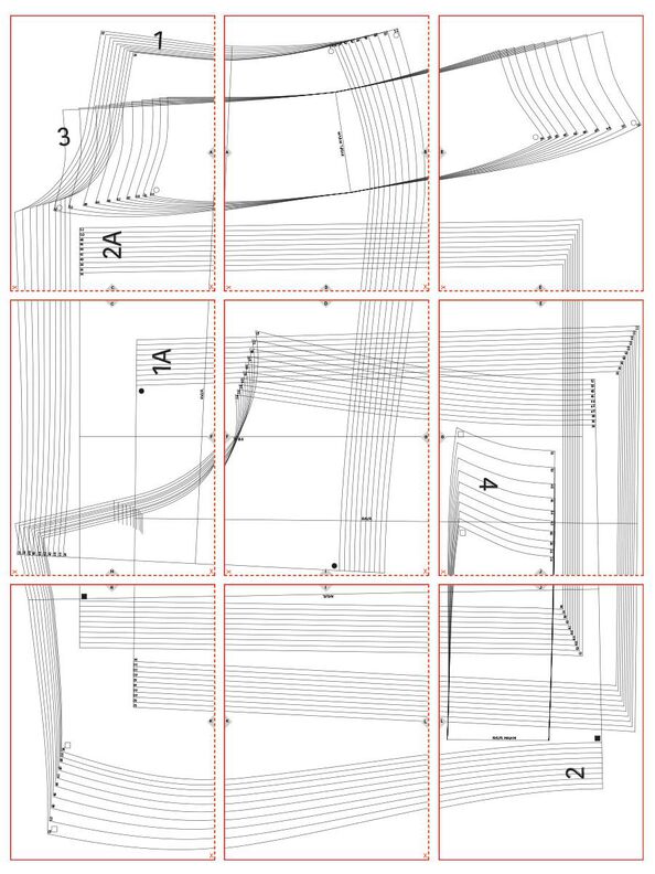 Hose Maggy N&auml;hanleitung + Schnitt image number 4