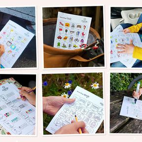 Reise-Bingo für Kinder (Druckvorlage & Spielideen)