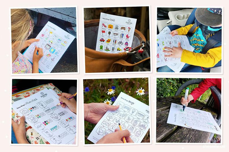 Reise-Bingo für Kinder (Druckvorlage & Spielideen) image number 2