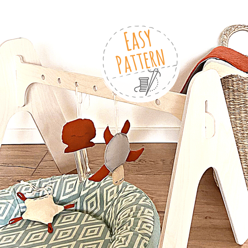 3 Baby Greiflinge, Gratis Stickdatei + Handsticken  image number 6