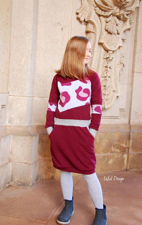 Hoodie / Hoodiekleid mini JULIETA Gr. 86/92 - 158/164 image number 9
