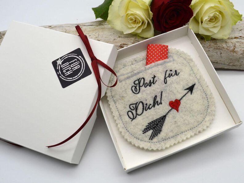 Stickdatei Valentinstag Karte Willst du mit mir gehen image number 7