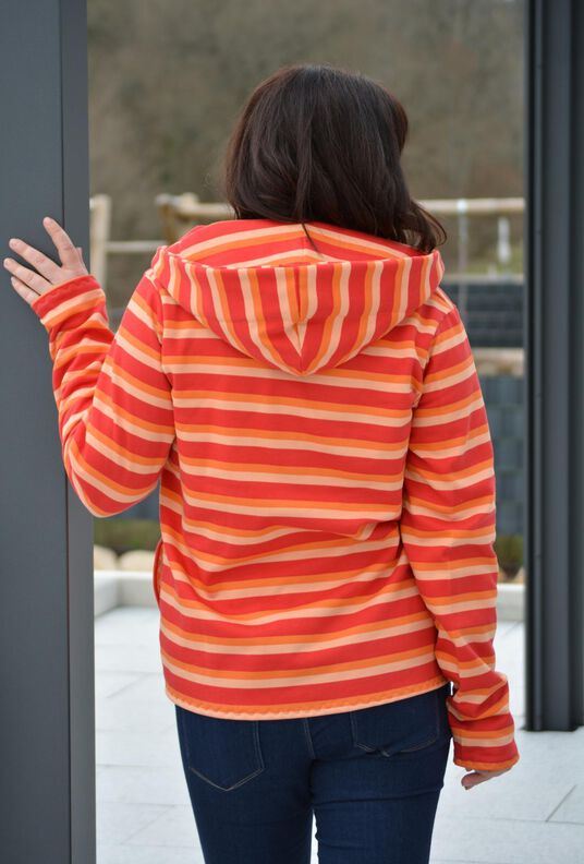 Wolljacke, Sweatjacke mit Kragen oder Kapuze (34-58) JACA image number 7