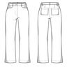 Schnittmuster nach Maß für eine Jeans Hose thumbnail number 7