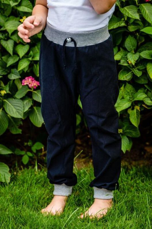 Kids Hose Jogginghose Easy aus 1 Teil RAS ♥ Gr. 92-164 image number 2