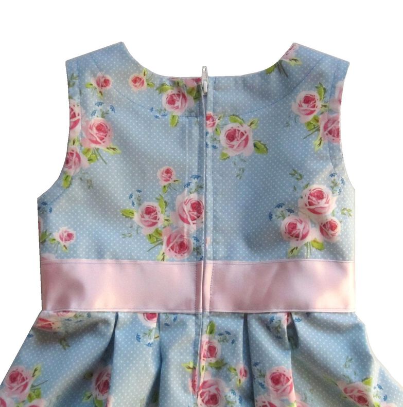 Nähanleitung + Schnitt Blumenmädchen-Kleid 74-122 image number 3