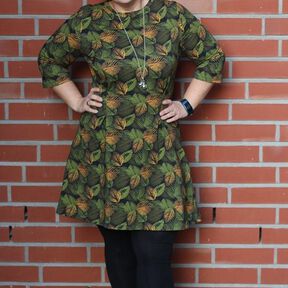 Jerseykleid (34-56) JOIA Kleid mit Abnähern SCHNITTMUSTER