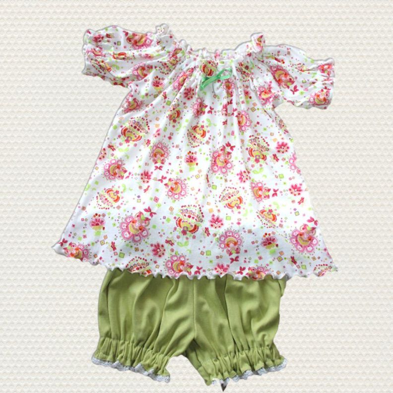 Pyjama Kinder Holly Gr. 80-140 Schnittmuster image number 6