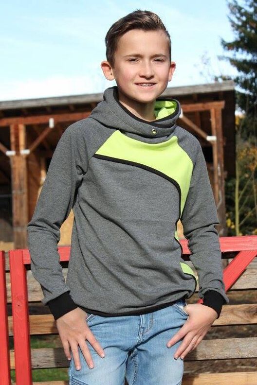 Raglan Hoodie mini MAILO Gr. 86/92-158/164 image number 10