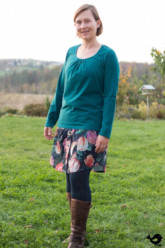 Tilda Fakebluse,  Blusenrock , Rock Tilda 32-54 image number 4