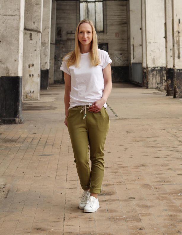 Jogpants Kyla Jerseyhose  Loungewear PDF Schnittmuster 34-50 image number 4