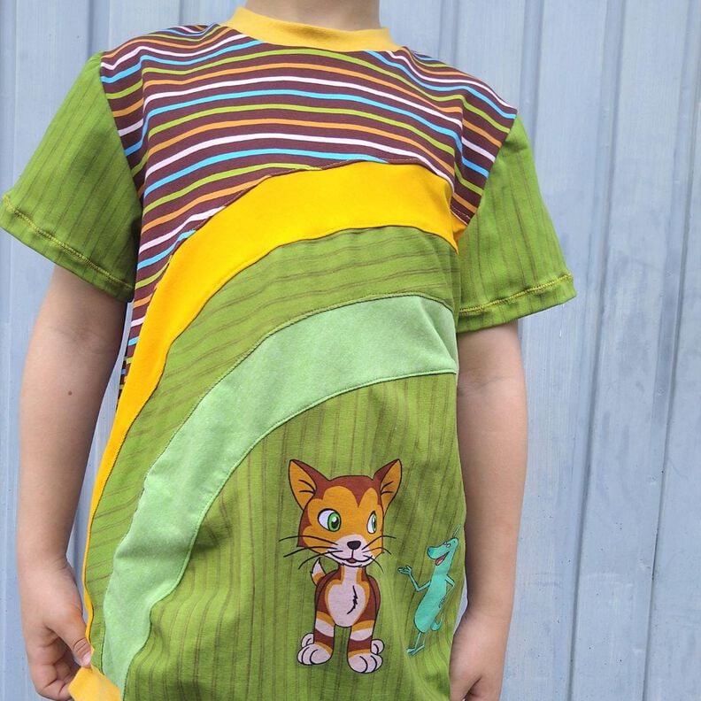 Shirt Regenbogenbär Gr. 80-140 Schnittmuster image number 8