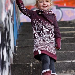 Ebook Add On Hoodiekleid Petite Elise Gr.98-146 mit Ebenen