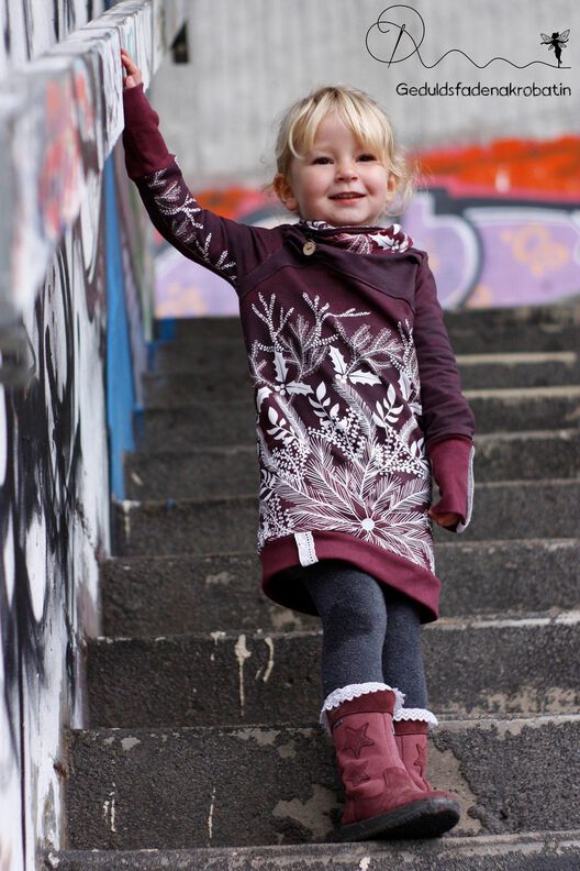 Ebook Add On Hoodiekleid Petite Elise Gr.98-146 mit Ebenen image number 2