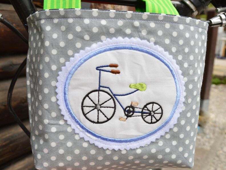 Stickdatei Fahrrad 3er SET 10x10cm image number 2