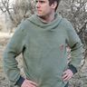 Musselin Hoodie Sweater Musling Herren Gr. 40-60, Leinen thumbnail number 6