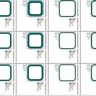 Rechteck Quadrat Rahmen Stickdatei  in 12 Größen thumbnail number 4