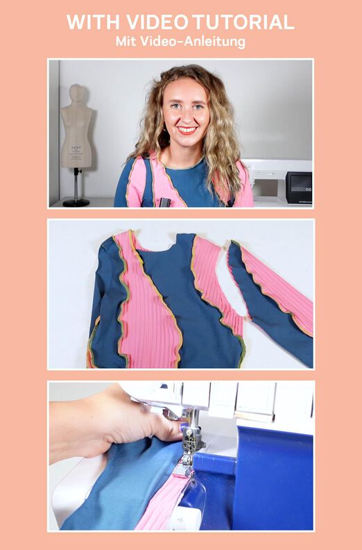 Schnittmuster nach Maß: Langarmshirt Jersey Oberteil image number 10