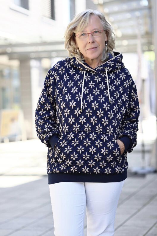 Hoodie MELFI Gr. 32-56 Schnittmuster PDF Ebook image number 7