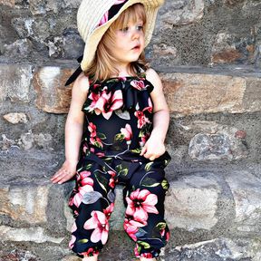 lovely jumper  74-104 Jumpsuit Romper Rüschen Baby 