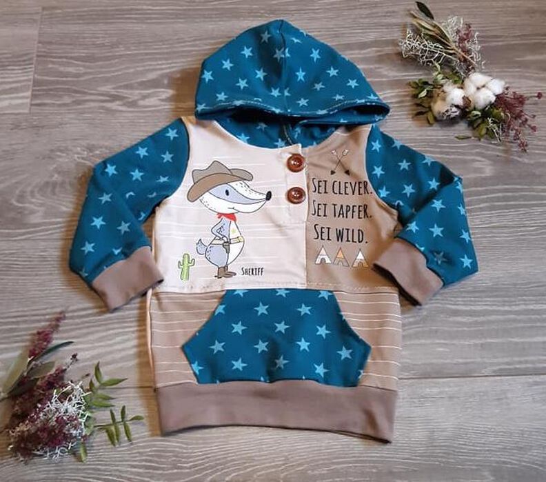 Ylvie Gr. 68-170 Kinderhoodie image number 6