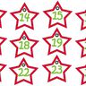Adventskalender Sterne mit Öse Stickdatei Weihnachten thumbnail number 4