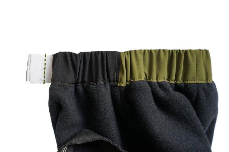 Anleitung und Schnitt Thermohose Bicolor Gr. 80 -140 image number 5