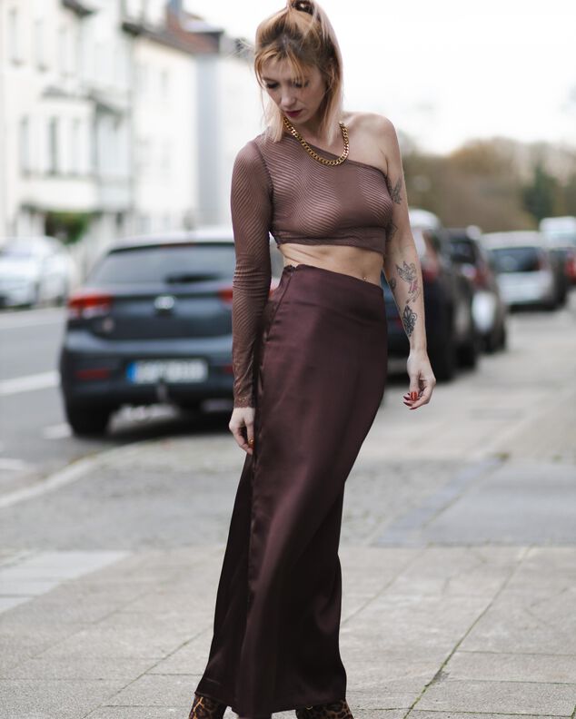 ONE SLEEVE TOP asymm. Jersey Shirt Schnittmuster Gr. 30-62 image number 5