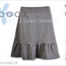 Ebook / Nähanleitung Damen Jersey-Stufenrock thumbnail number 1