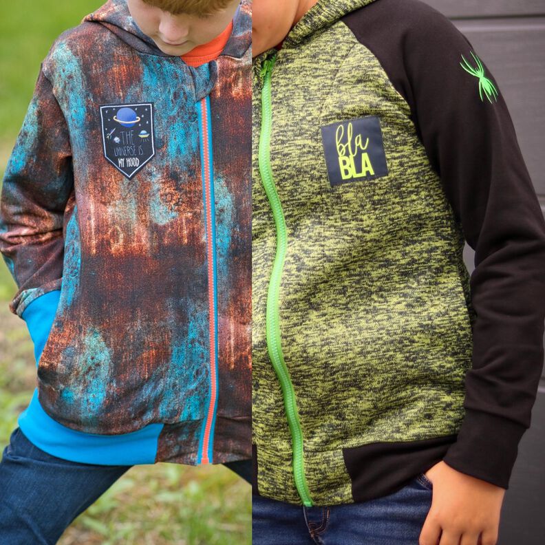 Mix&Match Sweatjacken Kids Gr. 86-164- PDF Datei DIN A4 image number 3