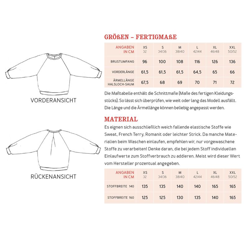 FRAU DEETJE  - Sweater mit Kellerfalten  XS-XXL image number 9