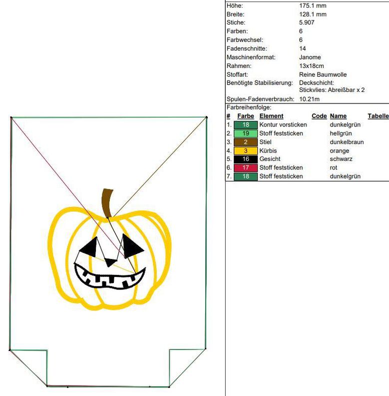 ITH Lichterbeutel Halloween LED 13x18cm image number 7