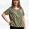 Betty - Bluse mit Falten und weiten Ärmeln BU 80-116, A4+A0 thumbnail number 4