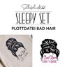 Sleepy Plotterdatei Bad Hair  | Schleiferlwerk  thumbnail number 4