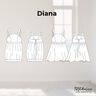 Kleid Diana Gr. 34-46 Schnittmuster thumbnail number 9