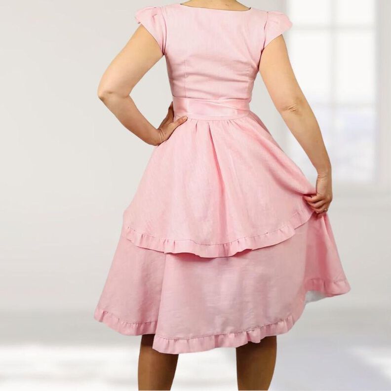 Schnittmuster Dirndl Fleur Gr. 34-54 - Leinenkleid image number 4
