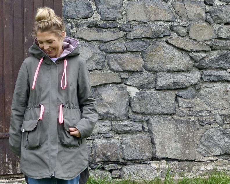 Schnittmuster Nähanleitung Mein Wind&Wetter Parka 34-48 image number 5