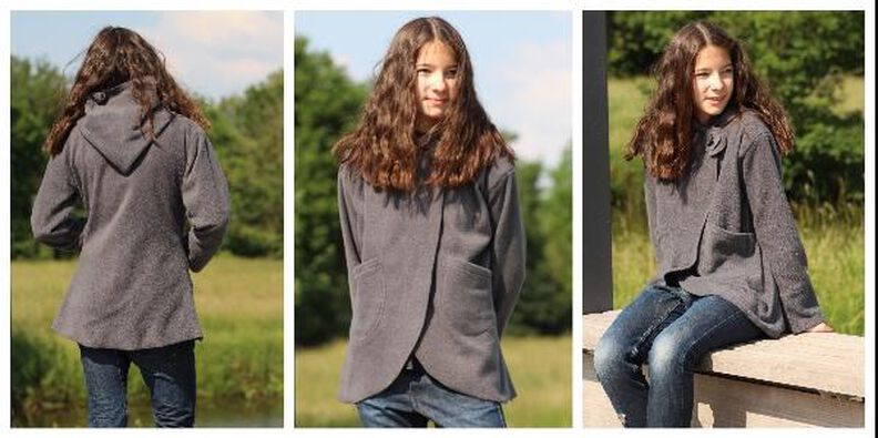 Jacke "Lilia", Schnittmuster und Nähanleitung Gr. 110-152 image number 3