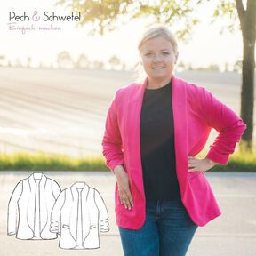 E-Book Blazer „Santorini" Gr. 34-60 *A4 und A0 Datei*