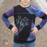 Shirt MOON SURFER Gr. 86 - 164 verschiedene Teilungen thumbnail number 10