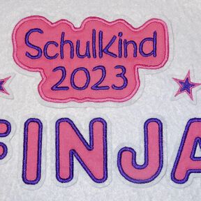 Stickdatei - Stern in 14 Größen Sternchen gefüllt