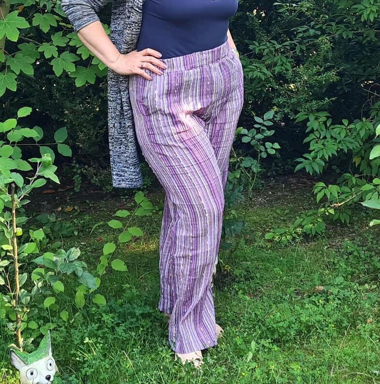 Basic High Waist Hose MARLENE Ladies Größe 34 – 52 image number 4